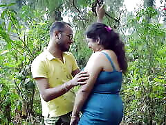 DESI LOCAL GIRLFIREND one lady two mans WITH BOYFRIEND IN JUNGLE FULL MOVIE