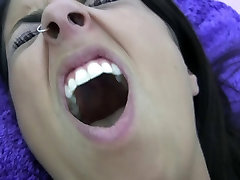 Busty jav acrotic whore moans with ecstasy while she fucks herself