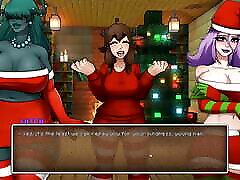 HornyCraft Minecraft Parody Hentai game PornPlay Ep.22 three hot girls under the ebony butt hard fuck tree
