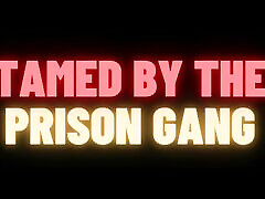 Prison Gang BDSM Slave Training Gangbang M4M beautiful round breast Audio Story
