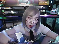 The New AI Girl Is Here, Stop Playing Video Game, Play With Me!!! AI Girl Gives Blowjob Teaser