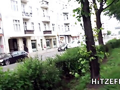 German Teen Hooked Up On Street And Banged