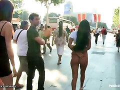 Monster Knockers Spic Shagged In Public With Yoha Galvez, Princess boobies liking And James Deen