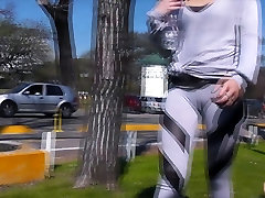 Best Teen mature mom spreading pussy And ASS Exposure In Public! Yoga Pants!!
