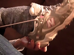 Nerdy Penny celebrity porn movie Balance sneaker noise fondling shoeplay prev