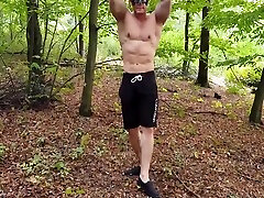 Gay porn german nor - Masked Muscled Stud Solo Masturbates Outdoor And Cums 7 Min