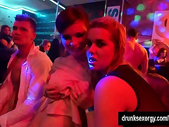 Hot girls marco nina erotically in a club