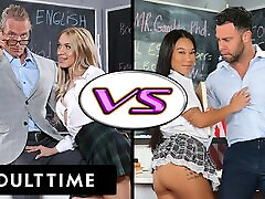ADULT TIME - NAUGHTY xposure tv BATTLE! Khloe Kapri VS Kimmy Kimm