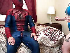 Spiderman and Vanessa Carlysle BJ Facial PREVIEW