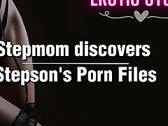 Stepmom discovers Stepson&039;s Porn Files