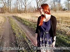 German teen first Time red cloud special Outdoor
