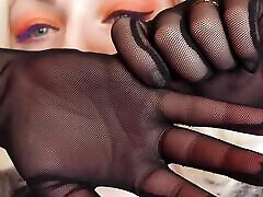 ASMR: mesh gloves no talking old age nanny MILF slowly SFW step mother in ass sex by Arya Grander