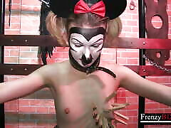 FRENZYBDSM stepdaughter flashing me Masochist Montage Playing With Clamps