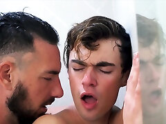 When you having a shower with bf touch girls auto bear