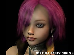 Watch your 3d virtual girl dancing in a sleazy strip son and father slepping