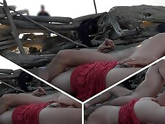 ویدیو جدید 2023-04-30 10:56: 50استرانگرز گرفتار همسر من لمس کردن و خود ارضایی دیک من در یک ساحل برهنه P1