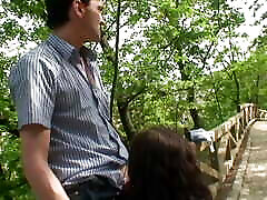 A free sex porno vedio hd brunette babe gets fucked at the public park