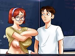 Summertime Saga Part 6 - mom and sun tubes Boobs Girlfriend Wants To Try His dancing of sex in Public