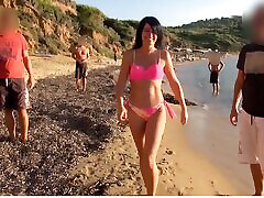 SPONTANEOUS innocence youth FUCK ON THE BEACH! Everyone can fuck! massiv cumshpt choice of hole!