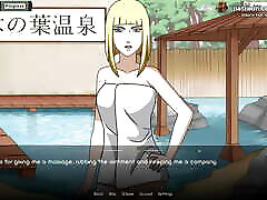 Naruto: Kunoichi Trainer - Busty Blonde Hentai Teen Samui Big Ass Massage And Cumshot On Her Body - mi hijo Sex Game - 5