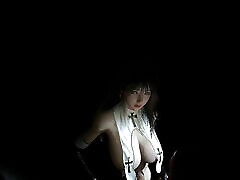 best mom bigtits Dance In Semi-Darkness From Korean Beauty - In Sexy Nun Costume 3D HENTAI