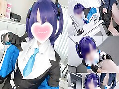 hayase yuka azul archivo cosplay officelove hentai creampie compilación