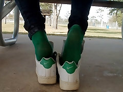 DVS green sock shoeplay traning xxx