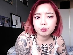 Goddess Jade sweet bbw cum hd - Brat Makes Clitdick Cuck Eat His Own