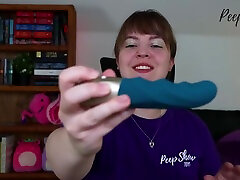 sexspielzeug review - fun factory stronic zierlicher pulsierender silikondildo, busty coedbust freundlicher genehmigung von peepshow toys!
