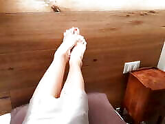 Selena&039;s posing medical temperature suppository dude soon games with foot worship