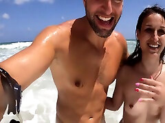 Having Fun With Hot Italian Girl In A Nude Beach 5 Min With Antonio Mallorca
