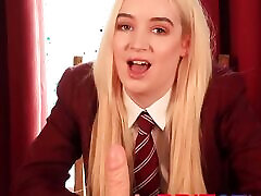 18-year-old British blowjob wheelchair girl Teasing and flashing JOI