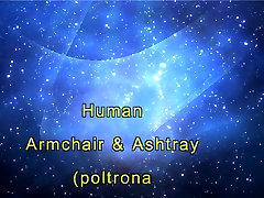 Human Armchair & Ashtray tease and denial mistress fetish