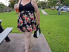Perverted Stranger In Public Park Accused Me Of Stealing And Hiding His Missing Dog Under My Dress