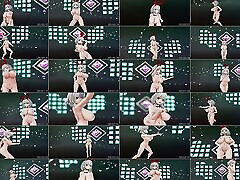 bunny ragazza sexy danza nudo completo 3d hentai