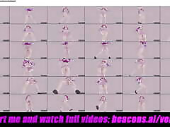 сексуальный танец подростка - нижний ракурс камеры 3d хентай