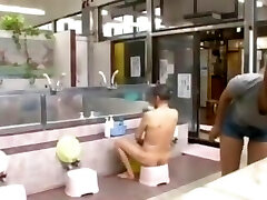 Bath House Stunner Inspires Erection