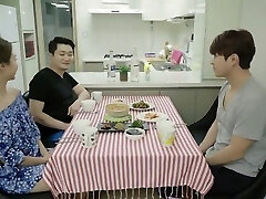 korean softcore collection scorching romantic kitchen fuck with sex toy