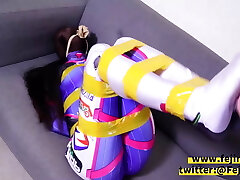 Fejira com. Hentai doll with breathplay and bondage