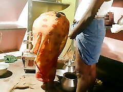 desi - A husband who has sex while his wifey is doing housework