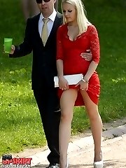 Cutest panty and stockings upskirts