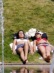 New pics from best upskirt hunters