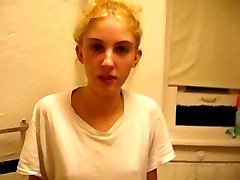 Amateur cutie mouth and assfucked with huge cock