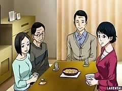 Hentai girl fellates and gets ate