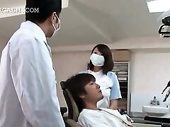 Asian doctor enticed into hot sex by horny patient