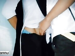 Desi pakistani college student leaked sex MMS video in Hindi audio, Desi pak collage schoolgirl scorching romantic fuck-fest in collage