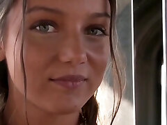 FOXY DI WITH ASIAN Guy ON BUS