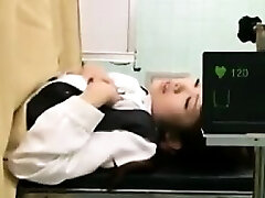 Nasty doctor seizes the chance to submerge his cock inside a ti