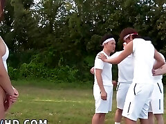 A gang of Asian individuals engage in an outdoor sexual act featuring Sara Saijo, a jaw-dropping and alluring Asian gal.