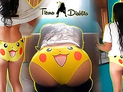 Do You Like How My Pikachu Panties Look on Me? Come Catch Her All